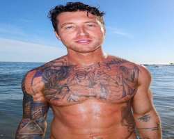 He has several tattoos on his chest hands and other body parts with which we can estimate his love for tattoos.